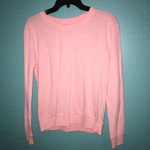 Long sleeve peach top